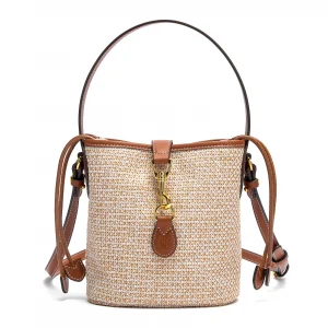 CHCH Women's Shoulder Bag Summer New PP Grass Woven Handbag Holiday Phone Bag